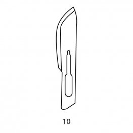 Carbon Steel Scalpel Blades #10