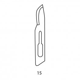Carbon Steel Scalpel Blades #15