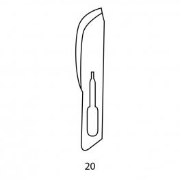 Carbon Steel Scalpel Blades #20