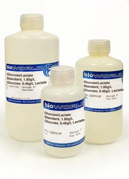 Glucose/Lactate Standard, 1.80g/L Glucose, 0.45g/L Lactate