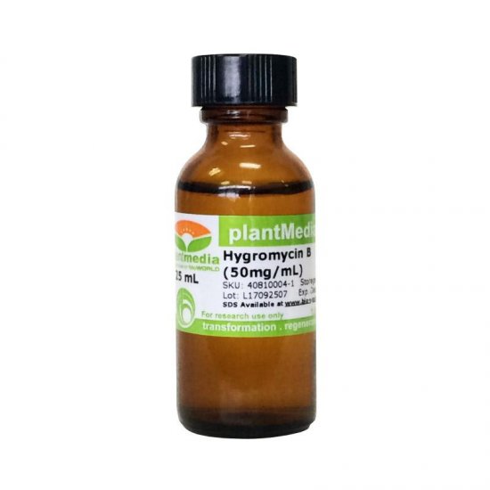 Hygromycin B Solution, 100mg/mL, Sterile