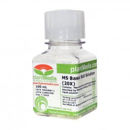 Murashige and Skoog (MS) Basal Salt Concentrate (20X) Solution, Sterile