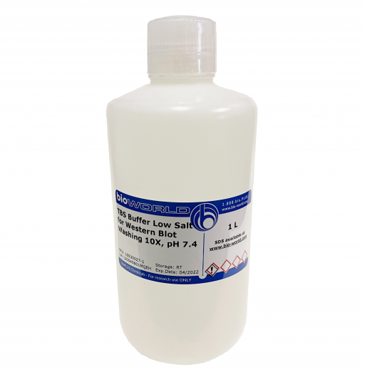 TBS Buffer Low Salt for Western Blot Washing 10X