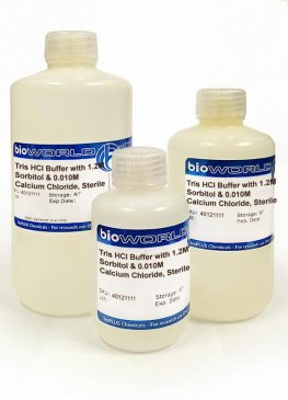 Tris HCl Buffer with 1.2M Sorbitol & 0.010M Calcium Chloride, Sterile
