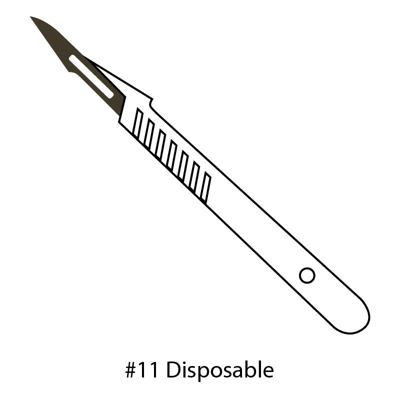 Scalpel shop 11 blade
