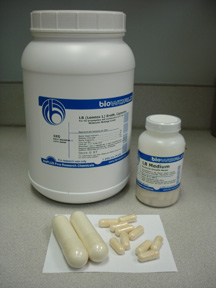 Luria-Bertani (LB) Broth, Lennox, 20-gram Capsules